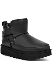 UGG Classic Mini Moto Leather Booties