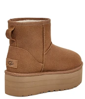 UGG Classic Mini Suede Family Matching Platform Booties