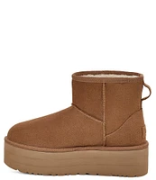 UGG Classic Mini Suede Family Matching Platform Booties