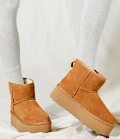 UGG Classic Mini Suede Family Matching Platform Booties