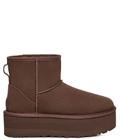 UGG Classic Mini Suede Family Matching Platform Booties