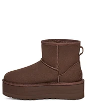 UGG Classic Mini Suede Family Matching Platform Booties