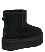 UGG Classic Mini Suede Family Matching Platform Booties