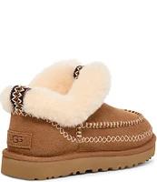 UGG Classic Ultra Mini Alpine Fur Collar Suede Booties