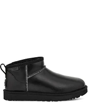 UGG Classic Ultra Mini Leather Regenerate Booties