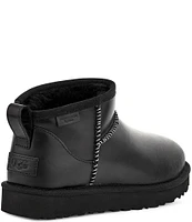 UGG Classic Ultra Mini Leather Regenerate Booties