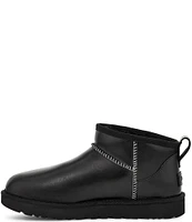 UGG Classic Ultra Mini Leather Regenerate Booties