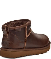 UGG Classic Ultra Mini Leather Regenerate Booties