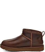 UGG Classic Ultra Mini Leather Regenerate Booties