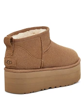 UGG Classic Ultra Mini Platform Suede Booties