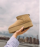 UGG Classic Ultra Mini Platform Suede Booties