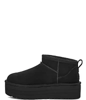 UGG Classic Ultra Mini Platform Suede Booties