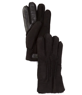 UGG® Contrast Sheepskin Gloves