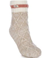 UGG® Deedee Fleece Lined Quarter Socks