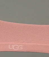 UGG® Estella Scoop Neck Wireless Satin Elastic Band Adjustable Strap Bralette