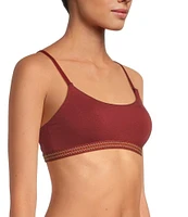 UGG® Estella Scoop Neck Wireless Satin Elastic Band Adjustable Strap Bralette