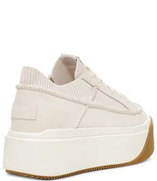 UGG EZ-Duzzit Lace Suede Knit Platform Sneakers