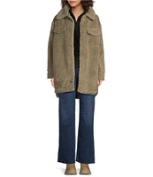 UGG® Frankie Plush Fleece Shirt Jacket