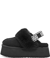 UGG Funkette Suede Platform Clogs