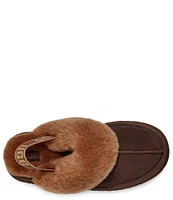 UGG Funkette Suede Platform Clogs