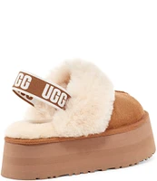 UGG Funkette Suede Platform Clogs