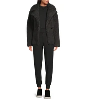 UGG® Gertrude Faux Fur Double Breasted Teddy Coat