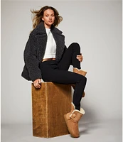 UGG® Gertrude Faux Fur Double Breasted Teddy Coat