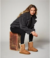 UGG® Gertrude Faux Fur Double Breasted Teddy Coat