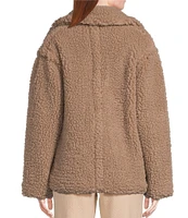 UGG® Gertrude Faux Fur Double Breasted Teddy Coat