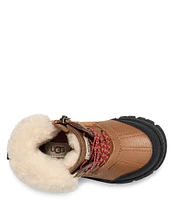 UGG Girls' Ashton Addie Suede and Leather Cold Weather Boots (Infant)