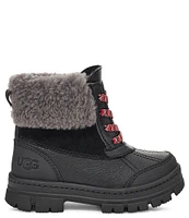 UGG Girls' Ashton Addie Suede and Leather Cold Weather Boots (Toddler)