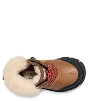 UGG Girls' Ashton Addie Suede and Leather Cold Weather Boots (Toddler)