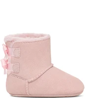 UGG Girls' Baby Bailey Bow Boot Crib Shoes (Infant)