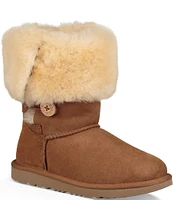 UGG Girls' Bailey Button Triplet II Boots (Youth)