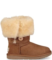 UGG Girls' Bailey Button Triplet II Boots (Youth)