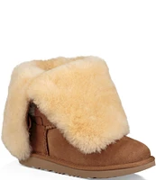 UGG Girls' Bailey Button Triplet II Boots (Youth)