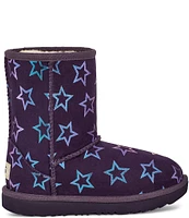 UGG Girls' Classic II Iridescent Stars Boots (Infant)