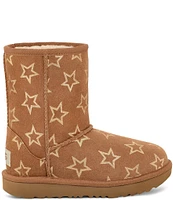 UGG Girls' Classic II Iridescent Stars Boots (Infant)