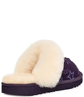 UGG Girls' Cozy II Iridescent Stars Slippers (Toddler)