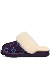 UGG Girls' Cozy II Iridescent Stars Slippers (Toddler)