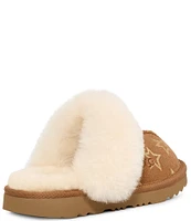 UGG Girls' Cozy II Iridescent Stars Slippers (Toddler)