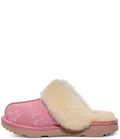 UGG Girls' Cozy II Iridescent Stars Slippers (Toddler)