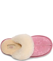 UGG Girls' Cozy II Iridescent Stars Slippers (Toddler)