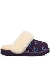 UGG Girls' Cozy II Iridescent Stars Slippers (Youth)