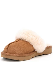 UGG Kids' Cozy II Suede Slip-On Slippers (Youth)