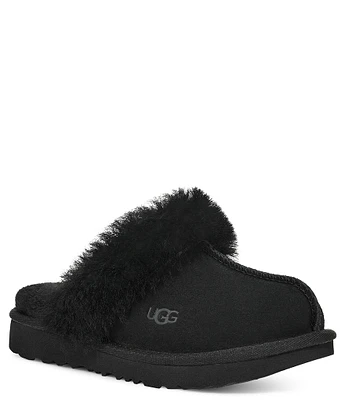 UGG Kids' Cozy II Suede Slip-On Slippers (Toddler)