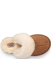 UGG Kids' Cozy II Suede Slip-On Slippers (Toddler)