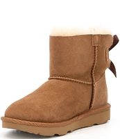 UGG Girls' Mini Bailey Bow II Water Resistant Boots (Youth)