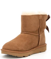 UGG Girls' Mini Bailey Bow II Water Resistant Boots (Toddler)