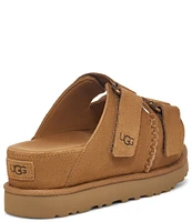 UGG Goldenstar Hi Slide Suede Sandals